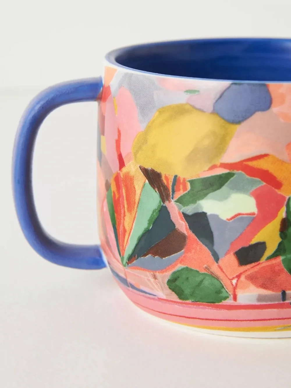 Anthropologie Carolyn Gavin Parterre Mug